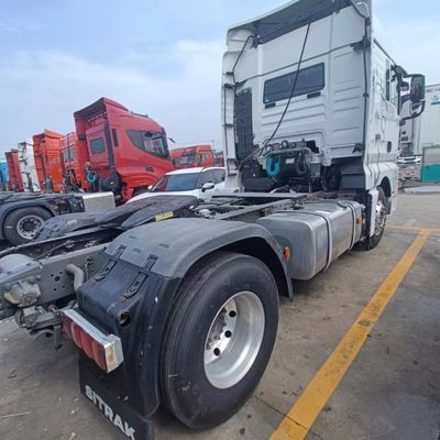 ZZ4257N3247E1H 540HP Подержанный грузовик Рынок для буксировки тяжелых грузов 1000L топливный бак