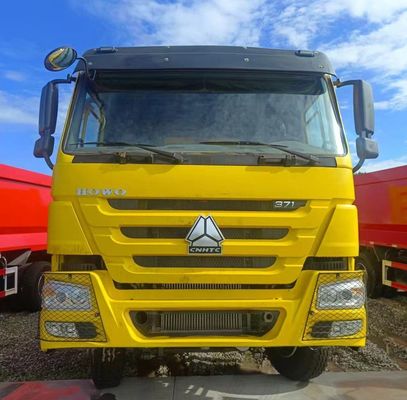 12100.000kg Китайские подержанные машины транспортировки HOWO Дамп-грузовик с углеродной стальной грузовой коробкой