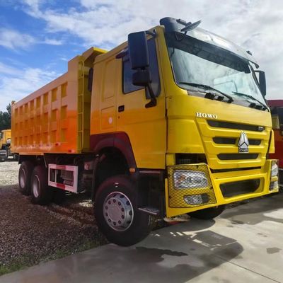 12100.000kg Китайские подержанные машины транспортировки HOWO Дамп-грузовик с углеродной стальной грузовой коробкой