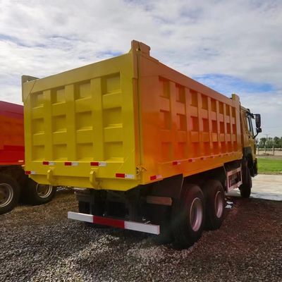 12100.000kg Китайские подержанные машины транспортировки HOWO Дамп-грузовик с углеродной стальной грузовой коробкой