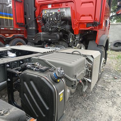 400L топливный бак Углеродистая сталь ZZ4257N3247E1H Дизельный тяжелый грузовик для буксировки полуприцепа