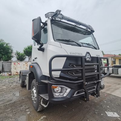 Подержанный тракторный грузовик Sinotruk с возвратом денег и гидравлическим рулевым управлением