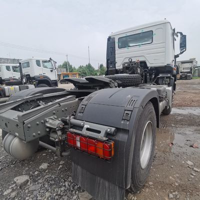 Подержанный тяжеловесный тракторный грузовик Shacman с воздушной подвеской