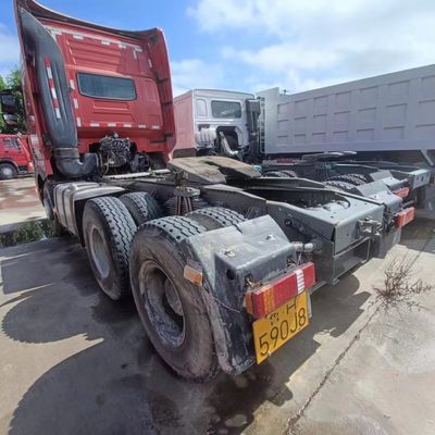 Дизельный грузовик с прицепом с наклоном с двигателем 540 л.с. и топливным баком 600 л