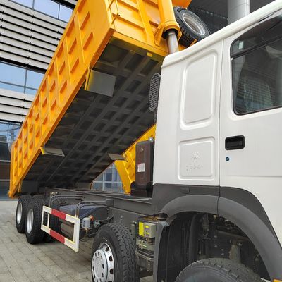 12-колесный 60-тонный ручной наклонитель Euro2 дизельный 371HP-375HP грузовик для тяжелой работы