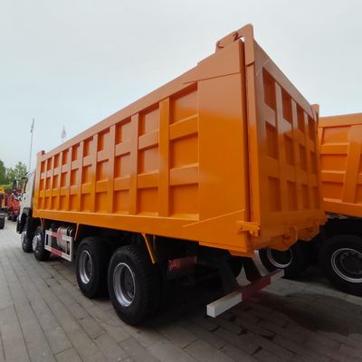 Высокоуглеродистая стальная грузовая коробка HOWO 10 колес 380 л.с.
