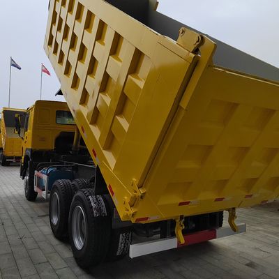 Подержанный грузовик 6X4 6X6 371HP-375HP 10 шины 20m3 с 11m * 2.55m * 3.45m Размер