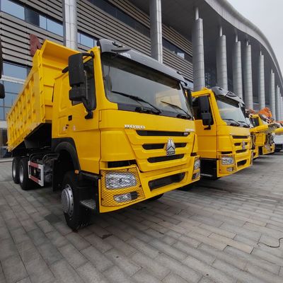 Подержанный грузовик 6X4 6X6 371HP-375HP 10 шины 20m3 с 11m * 2.55m * 3.45m Размер