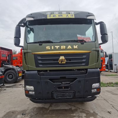 ZZ4257N3247E1H 31-40t Подержанный тяжелый грузовик с 1000-литровым топливным баком и сиденьем воздушной подвески