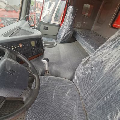 Sinotruck Tipper Использованный грузовик с механическим рулевым управлением и шинами Полная оплата