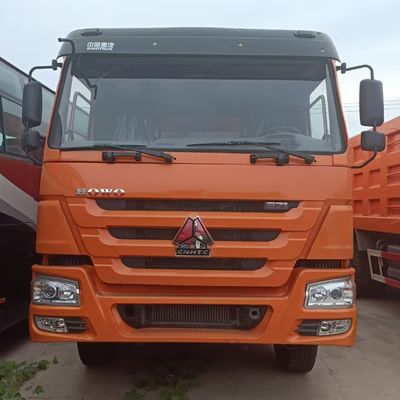 Шины Sinotruk 371HP Горное транспортное средство Гидравлическое рулевое шасси Грузовик с силовой поддержкой