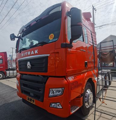 31-40 т грузоподъемность Sinotruck Подержанный грузовик с 1000 л топливным баком и сиденьем воздушной подвески