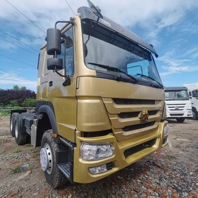 600L топливный бак HOWO тракторный грузовик для буксировки ISO сертифицированный и долговечный дизельный двигатель
