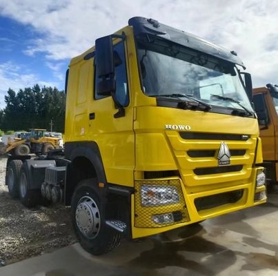 2024 Тяжелый грузовик HOWO 371HP Трактор Использованный транспортный грузовик для легкого обслуживания