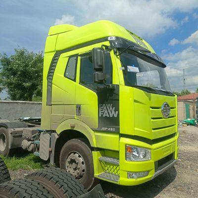 6 месяцев Послепродажное обслуживание Дизель 6X4 тракторный грузовик J6p420HP с воздушным подвесом сиденья