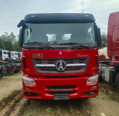 Дизайн тяжелой трубчатой шины 6X4 приводный колесный грузовик Beiben с шасси Sinotruk 420HP