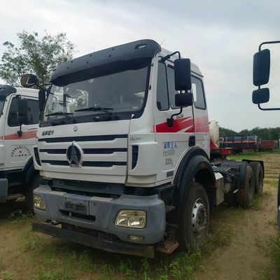 Подержанный грузовой транспорт Beiben 6 * 4 тракторный грузовик с стандартом выбросов Euro3