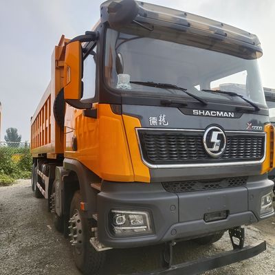 Sinotruk Delong Dump Truck 8X4 с гидравлическим рулевым управлением и мощным двигателем