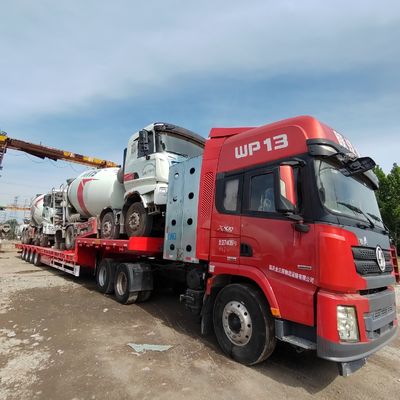 Шасси Shacman Sinotruk Гидравлическое рулевое управление Бетономешальник и стоимость доставки