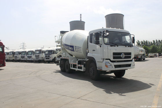 6x4 Sinotruk Шасси Гидравлическое руление Бетонный смеситель для крупных проектов