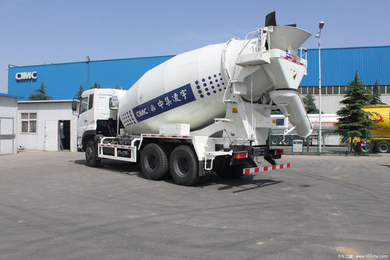 6x4 Sinotruk Шасси Гидравлическое руление Бетонный смеситель для крупных проектов