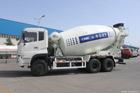 6x4 Sinotruk Шасси Гидравлическое руление Бетонный смеситель для крупных проектов