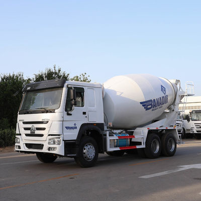 Американский комбинат по смешиванию грузовиков Sinotruk Cement Mixer Truck с 6-месячным послепродажным обслуживанием