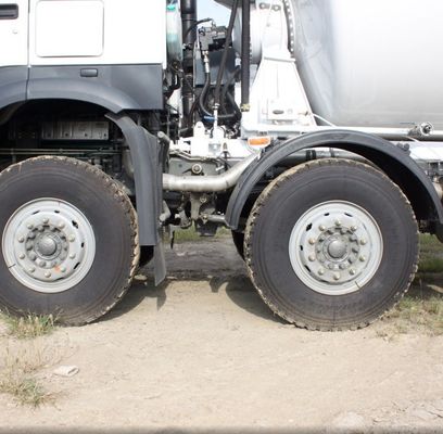 ZZ1257N3647N1 8x4 Использованный грузовик Sinotruk HOWO 380 HP Бетономешальник с высокой прочностью