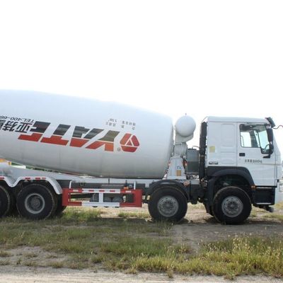 8x4 режим привода Sinotruk шасси цементный смеситель с гидравлическим рулевым управлением и силовой поддержкой