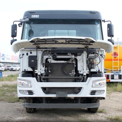 8x4 режим привода Sinotruk шасси цементный смеситель с гидравлическим рулевым управлением и силовой поддержкой