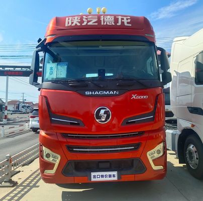 Устойчивый Shaanxi Automobile Delong X6000 Дизельный тяговой грузовик с воздушным подвесом сиденья
