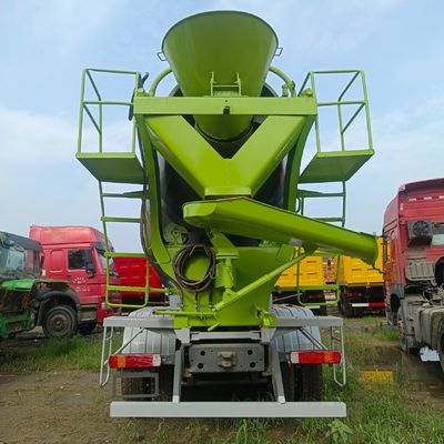 Euro 3 HOWO 12m3 380HP Классический бетономешальник с вспомогательным рулевым управлением