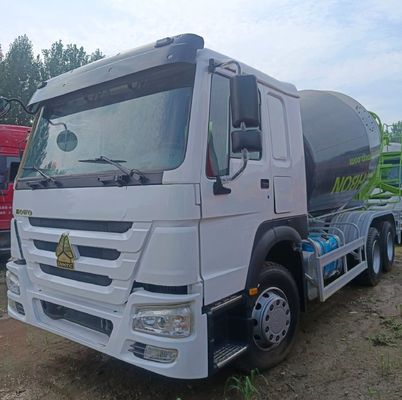 Ручная коробка передач HOWO 380HP 12m3 Euro 3 6X4 Тяжелый бетономешальник с шинами