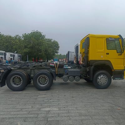 Тип ручной трансмиссии Мощный грузовик трактор HOWO6X4 Trac для тяжелых транспортных задач