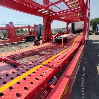 Воздушная подвеска Fuhua Axle Grain Transport Trailer для индивидуального и самодепонирования