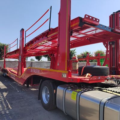 Воздушная подвеска Fuhua Axle Grain Transport Trailer для индивидуального и самодепонирования