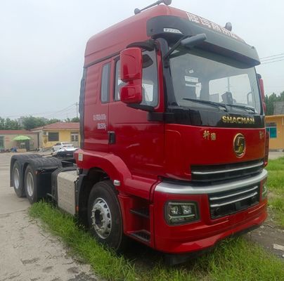 Красный Euro6 Дизельный 6X4 тракторный грузовик с комфортной воздушной подвеской сиденья водителя и конструкции