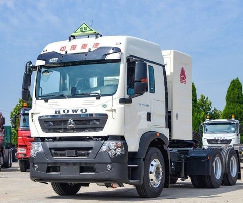 Первоначальная оплата Тяжелый грузовик HOWO с топливным баком 400 л и воздушной подвеской