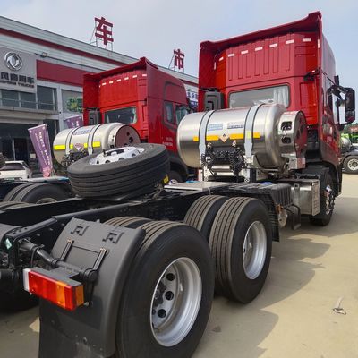 Dongfeng Tianlong 6X4 LNG Транспортный грузовик с автоматической трансмиссией