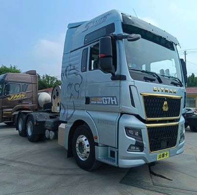 Шасси Sinotruk Сниженный Shandeka 6X4 Транспортный грузовик с газом для тяжелых грузов