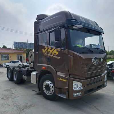 Транспортный грузовик 6*4 на газовом тракторе мощностью 530 л.с. с гидравлическим рулевым управлением и сертификацией GCC
