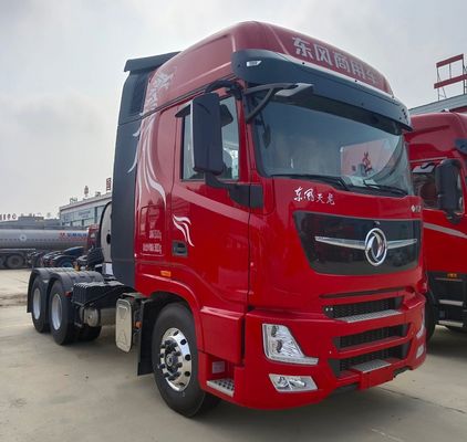 Мощный Dongfeng Tianlong 6X4 дизельный флагманский транспортный грузовик с ручной трансмиссией