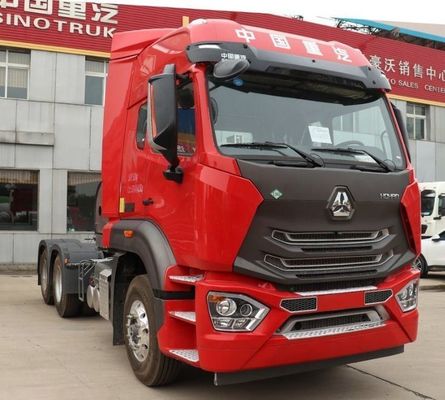 Подержанный Sinotruck Sitrak HOWO 6X4 CNG грузовик Пакет Размер 745.00cm * 253.00cm * 290.00cm