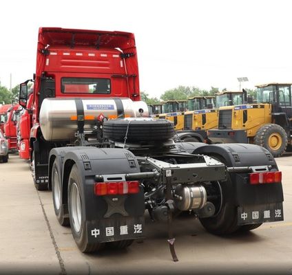 Подержанный Sinotruck Sitrak HOWO 6X4 CNG грузовик Пакет Размер 745.00cm * 253.00cm * 290.00cm