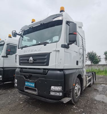 Мощность ручной трансмиссии Sinotruk Sitrak CNG трактор для перевозки на большие расстояния