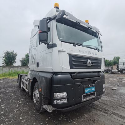 Мощность ручной трансмиссии Sinotruk Sitrak CNG трактор для перевозки на большие расстояния