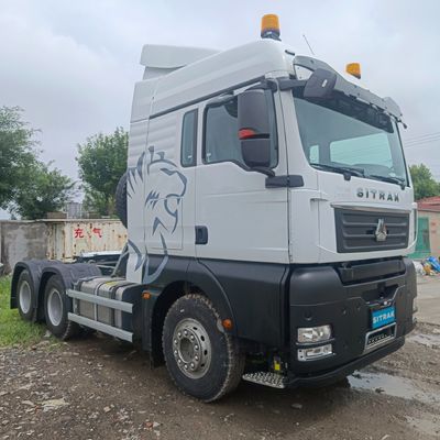 Тяжелый грузовик Shandeka 371//375/390HP 6X4/8X4 10/12 Колесо Использованный грузовик с тяговой головкой