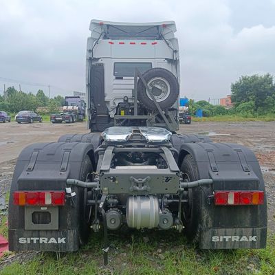 Тяжелый грузовик Shandeka 371//375/390HP 6X4/8X4 10/12 Колесо Использованный грузовик с тяговой головкой