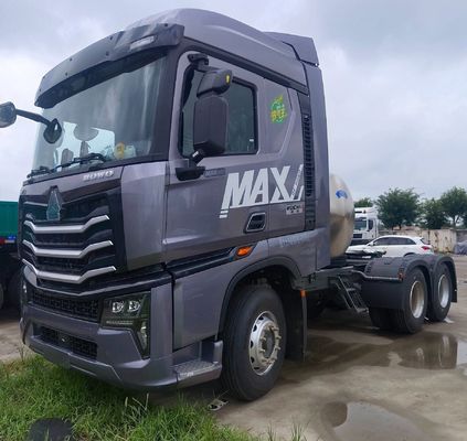 2024 Китайский тяжеловесный HOWO 6X4LNG540HP Автоматический трансмиссионный трактор Транспортный грузовик